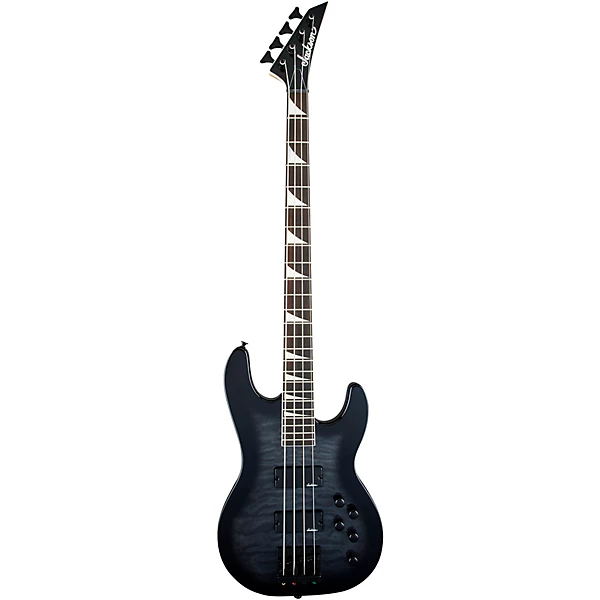 JS Series Concert Bass JS3Q Transparent Black Burst