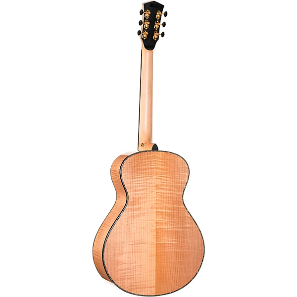 Gold Passion Concert Acoustic Electric Guitar Natural