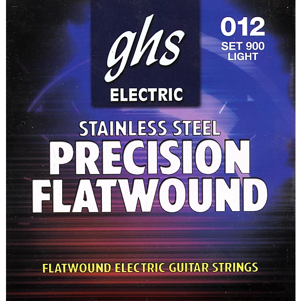 Precision Flatwound Electric Guitar Strings Light