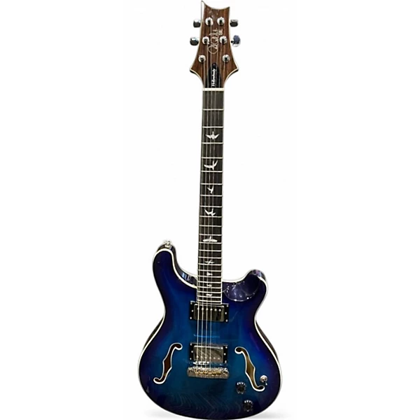 PRS Used PRS SE Hollowboady 2 Blue Burst Hollow Body Electric Guitar.gc