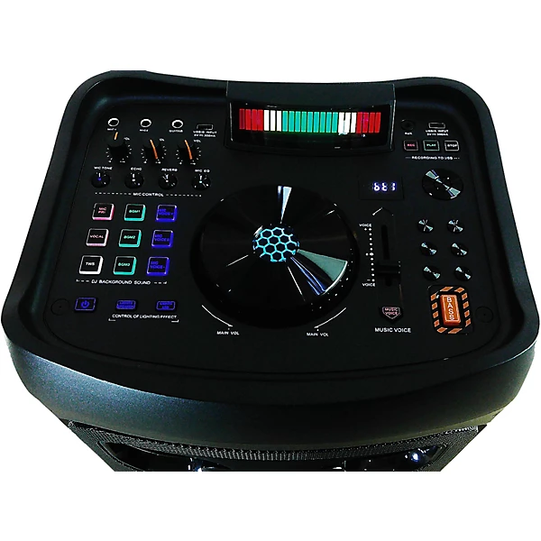 Gemini GPK 1000 Professional Karaoke Player With Party Lights