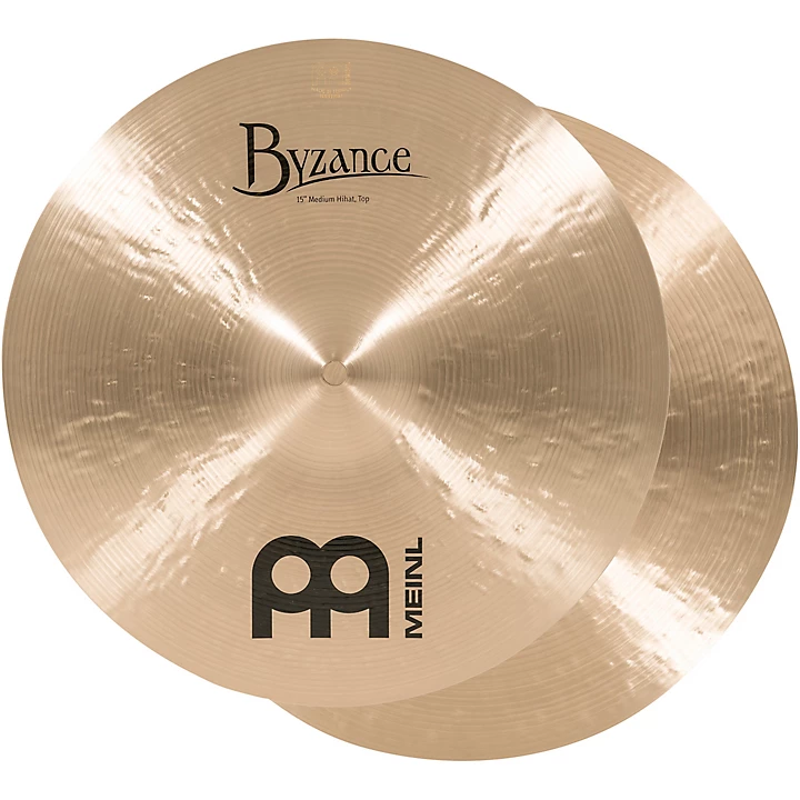 MEINL Byzance Medium Hi Hat Cymbals Level 2