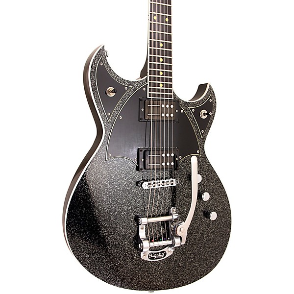 Reverend Reeves Gabrels Spacehawk Electric Guitar Black Sparkle