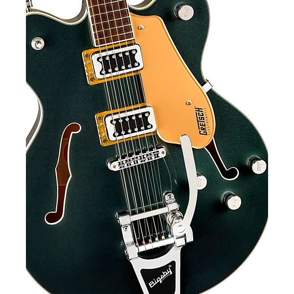 G5622T Electromatic Center Block Double Cut with Bigsby Cadillac Green
