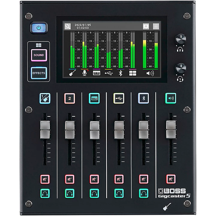 BOSS Gigcaster 5 Streaming Mixer Level 1 M02742004000000.gc