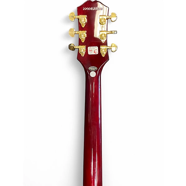 Epiphone Used Epiphone axess les paul Ruby Solid Body Electric Guitar.gc