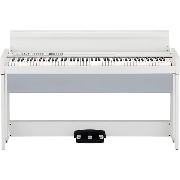 C1 Air Digital Piano with RH3 Action Bluetooth Audio Receiver White 88 Key