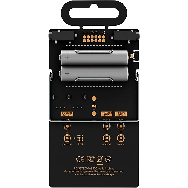 Pocket Operator PO 32 tonic Black