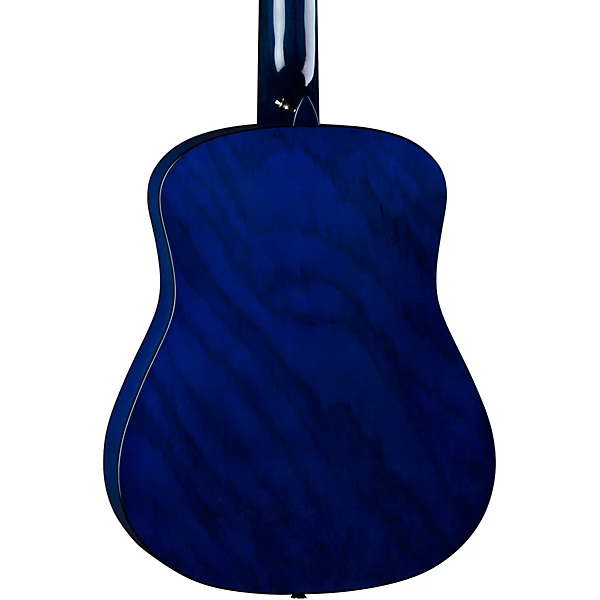 Luna Safari Starry Night 3/4 Size Travel Acoustic Guitar