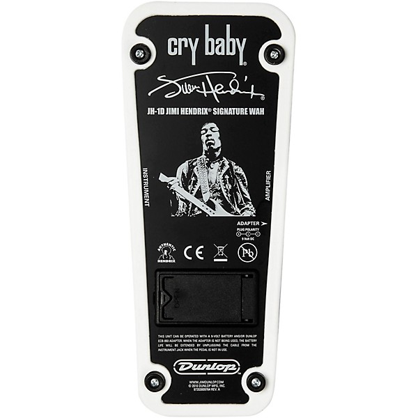 Dunlop JH1D Jimi Hendrix Signature Wah Pedal Level 1