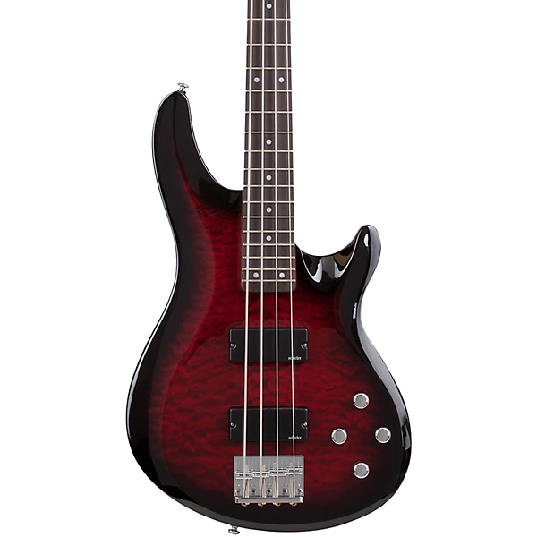 Schecter Guitar Research C 4 Plus Electric Bass See Thru Cherry Burst