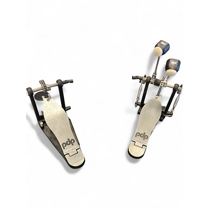 PDP by DW Used PDP by DW 700 series Double Kick Pedal Double Bass Drum Pedal.gc
