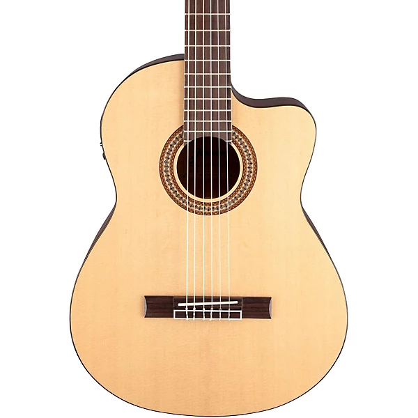 Jasmine JC 25CE Cutaway Classical Acoustic Electric Guitar Level 2 Natural