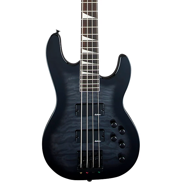 JS Series Concert Bass JS3Q Transparent Black Burst