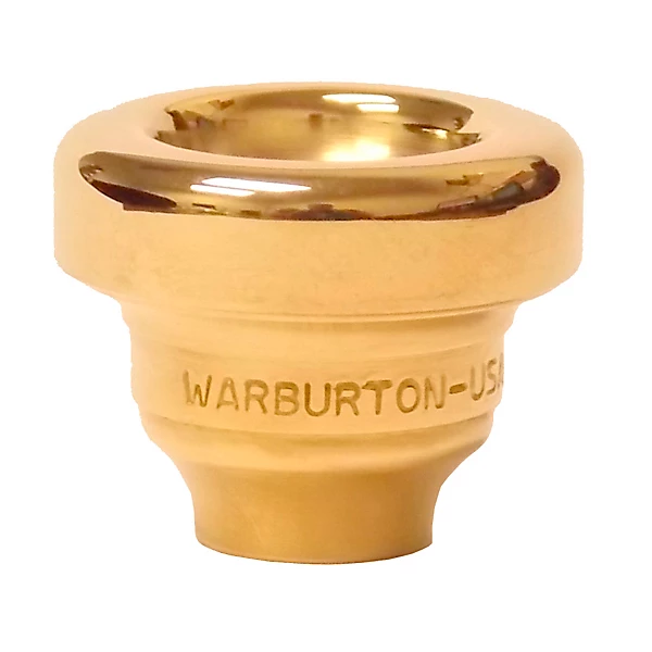 Size 2 Series Trumpet and Cornet Mouthpiece Top in Gold 2XD Gold