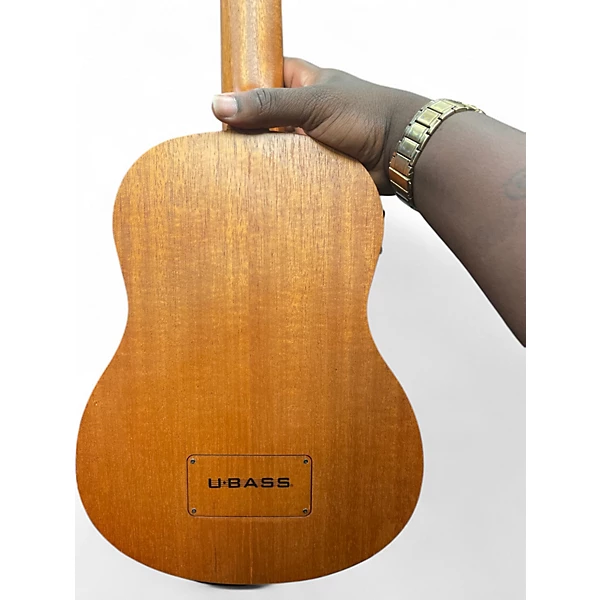 Used Kala Exotic Mahogany U Bass Mahogany Acoustic Bass Guitar