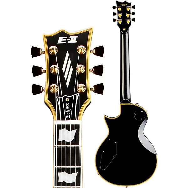 E II Eclipse Electric Guitar Vintage Black
