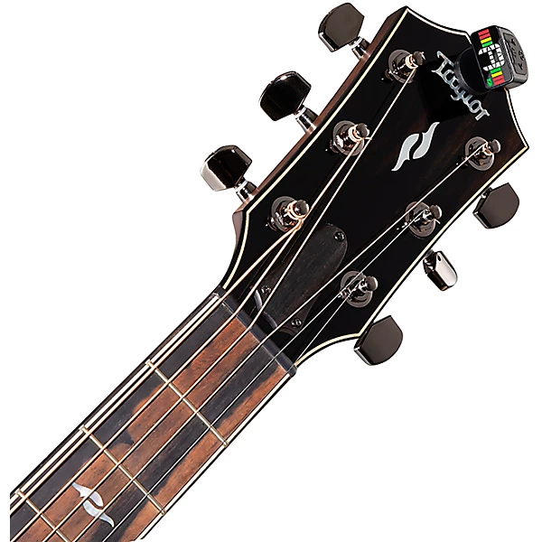 Micro Rechargeable Headstock Clip On Tuner Black