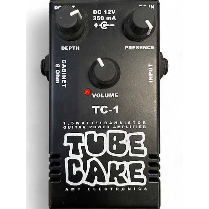 Used AMT Electronics Tc 1 TUBE CAKE Battery Powered Amp