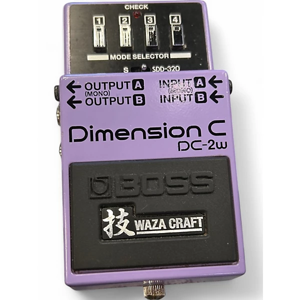 Used BOSS Dimension C DC 2W Effect Pedal