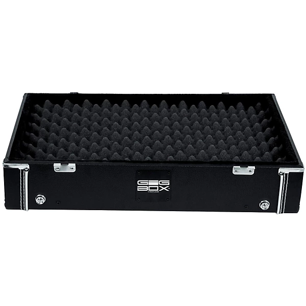 Gig Box Jr Pedal Board Guitar Stand Case with Power Black