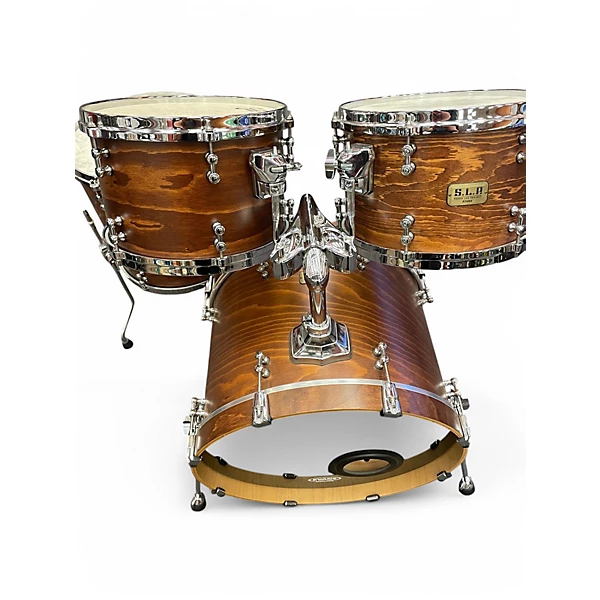 TAMA Used TAMA 4 Piece slp spruce shell pack slp spruce Drum Kit.gc