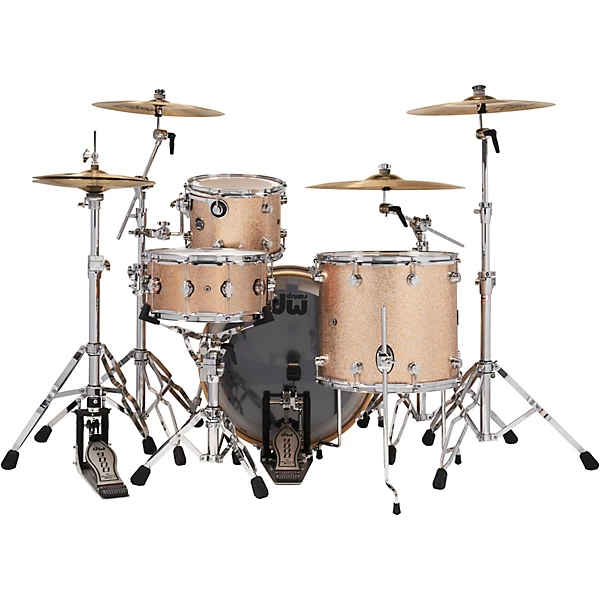 4 Piece Performance Series Shell Pack with 22 in Bass Drum and Snare Bermuda Sparkle