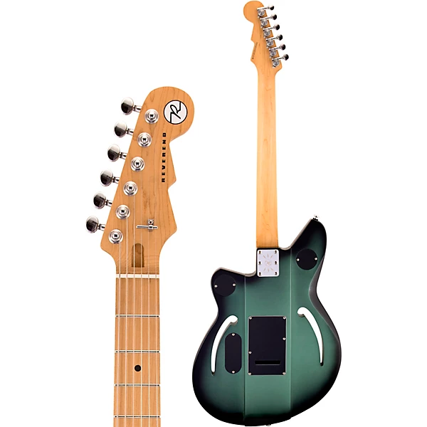 Airsonic W Maple Fingerboard Electric Guitar Metallic Alpine Burst