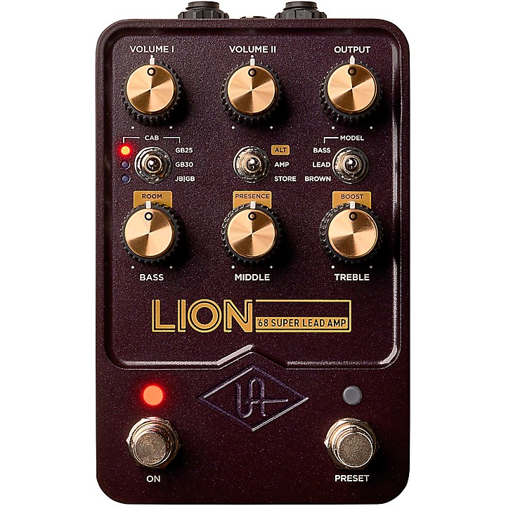 Lion 68 Super Lead Amp Effects Pedal Purple