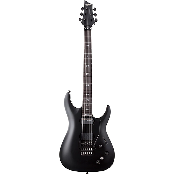 Schecter Guitar Research C 1 FR S SLS Elite Evil Twin Electric Guitar Satin Black