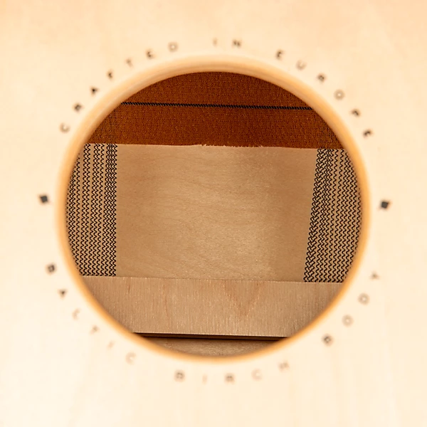 MEINL Percussion Snarecraft Series Cajon with Heart Ash Frontplate