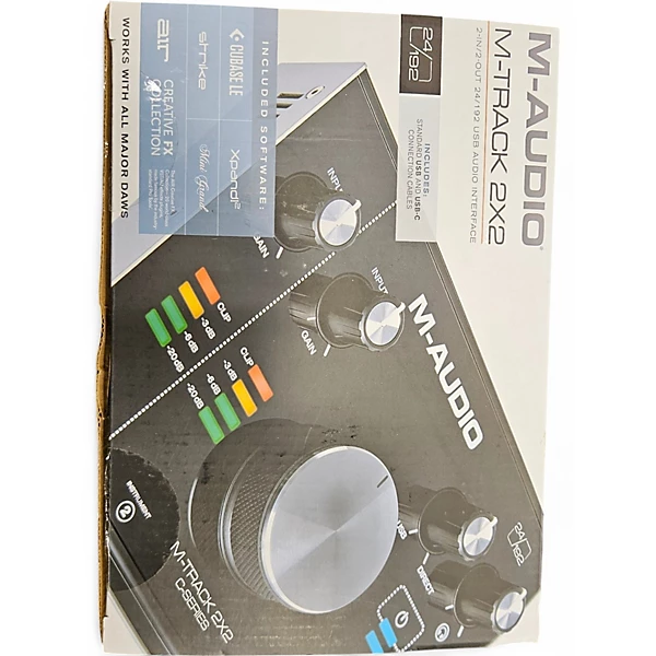 M Audio Used M Audio M track 2x2 Audio Interface