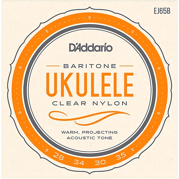 EJ65B Pro Arte Custom Extruded Baritone Nylon Ukulele Strings