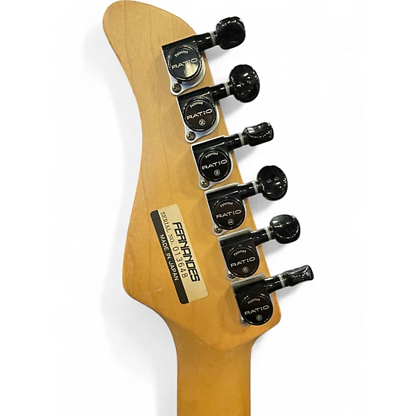 Fernandes Used Fernandes S TYPE Black Solid Body Electric Guitar.gc