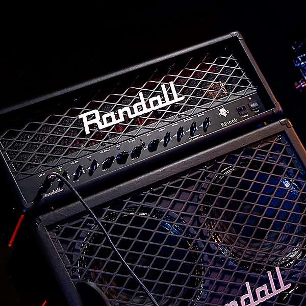 Open Box Randall RD100H Diavlo 100W Tube Guitar Head Level 1 Black
