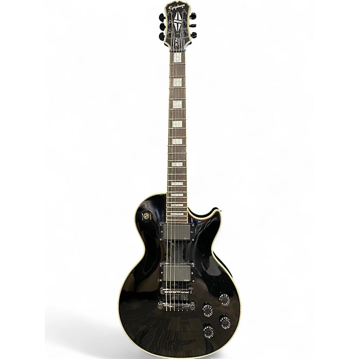 Used Epiphone Les Paul Custom Limited Edition Midnight Solid Body Electric Guitar