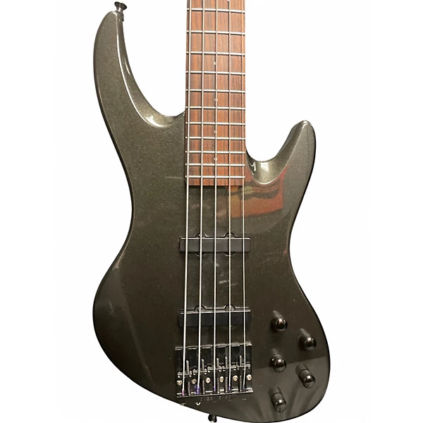 Used DeArmond PILOT 5 Black Electric Bass Guitar