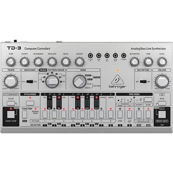 TD 3 Analog Bass Line Synthesizer Silver
