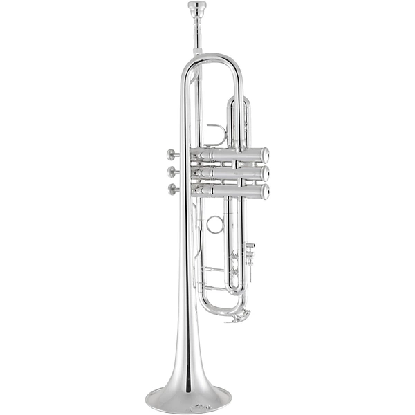 180S Stradivarius 43 Bell Series Professional Bb Trumpet Silver plated
