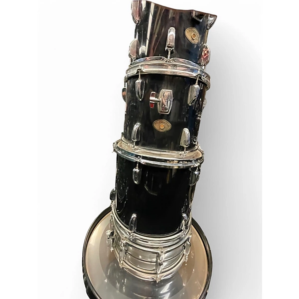 TAMA Used 2001 TAMA 5 Piece swingstar Black Drum Kit.gc