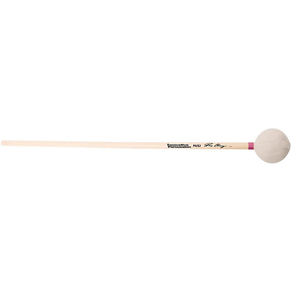 Pius Cheung Bass Marimba Mallets Medium Soft White Yarn Rattan
