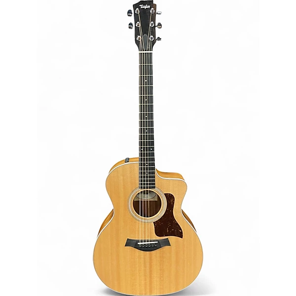 Taylor Used Taylor 214CE Koa Natural Acoustic Electric Guitar