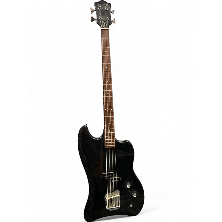 Used DeArmond Jet Star Bass Black Electric Bass Guitar