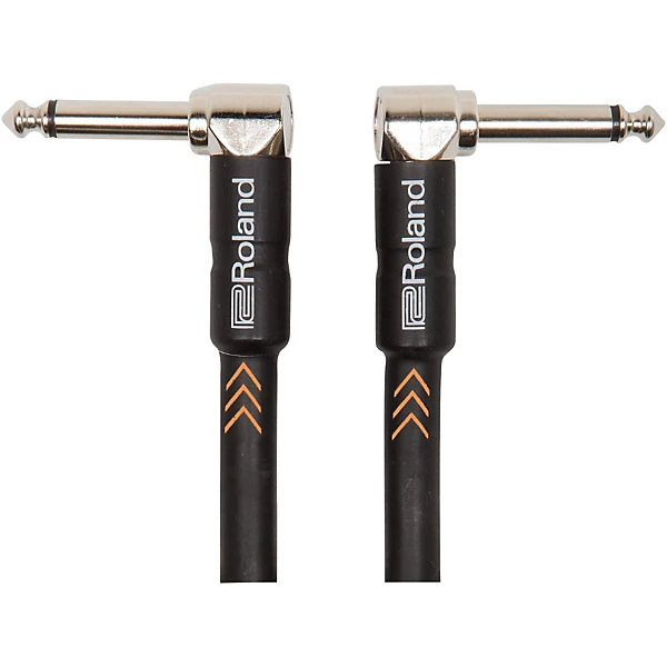 Black Series 1 4 Angled Angled Patch Cable 6 in Black