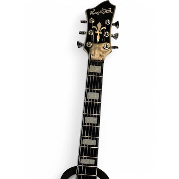 Used Hagstrom SUPER VIKING Blue Burst Hollow Body Electric Guitar