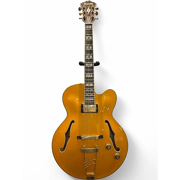 Used 2013 Ibanez PM2AA Pat Metheny Signature Natural Solid Body Electric Guitar