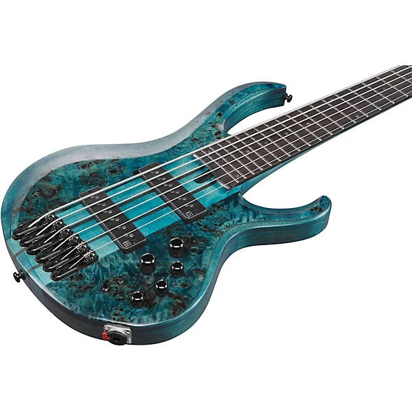 Ibanez BTB946 6 String Electric Bass Guitar Cosmic Blue Low Gloss