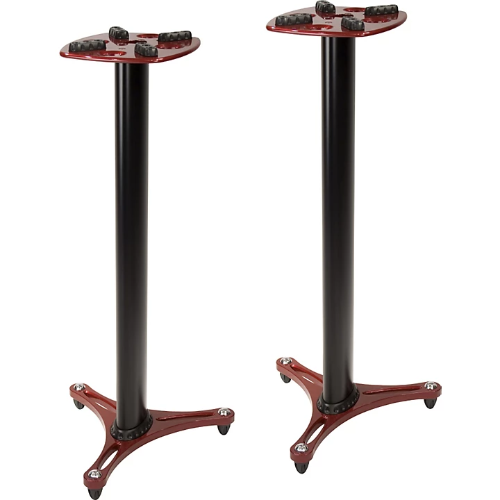 MS 90 45 45 Studio Monitor Stand Pair Red