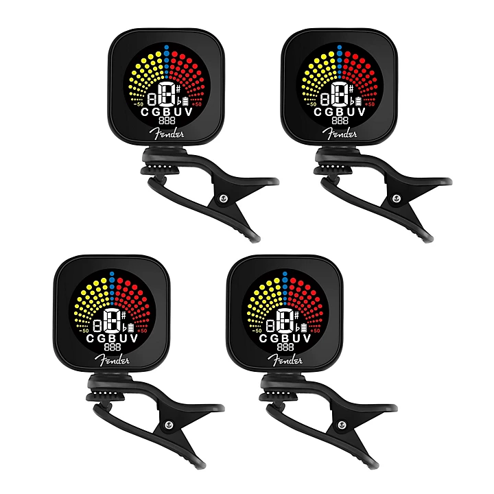 Flash 20 Pro Rechargeable Tuner 4 Pack Black