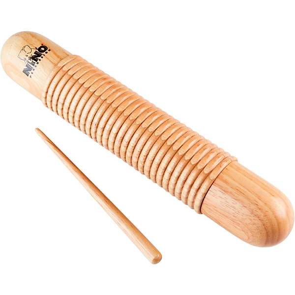 Wood Guiro with Scraper